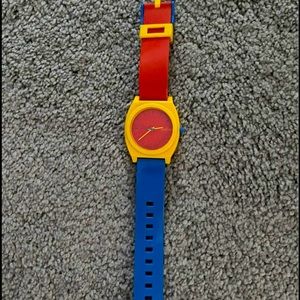 Nixon rubber time teller watch